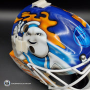 Cam Talbot Goalie Mask Unsigned Edmonton Ghostbusters V2