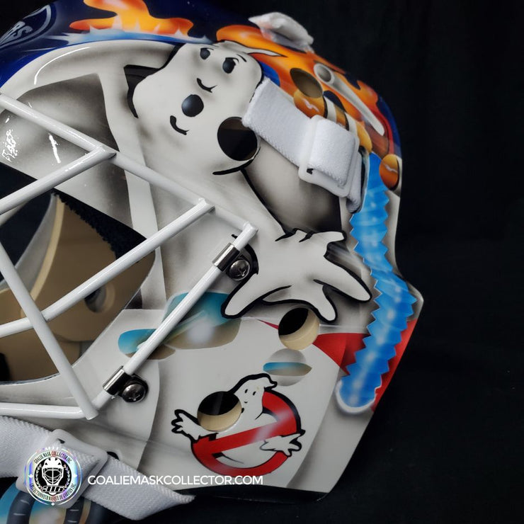 Goalie Mask: Inspired by Cam Talbot's Ghostbusters Mask — Sketchs Ink