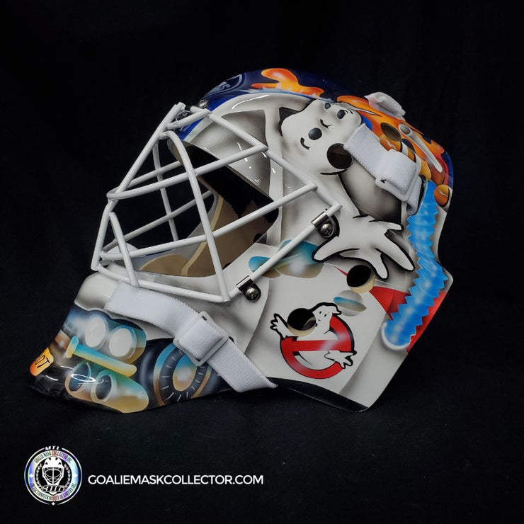 Cam Talbot Goalie Mask Unsigned Edmonton Ghostbusters V2 – Goalie