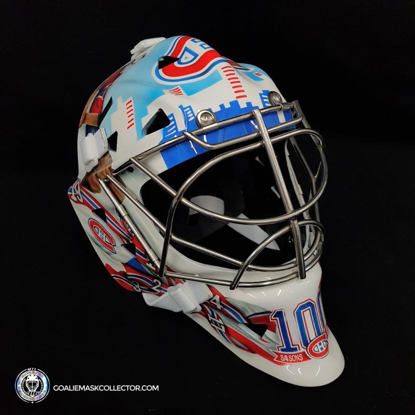Carey Price Unsigned Goalie Mask Montreal 100th Anniversary