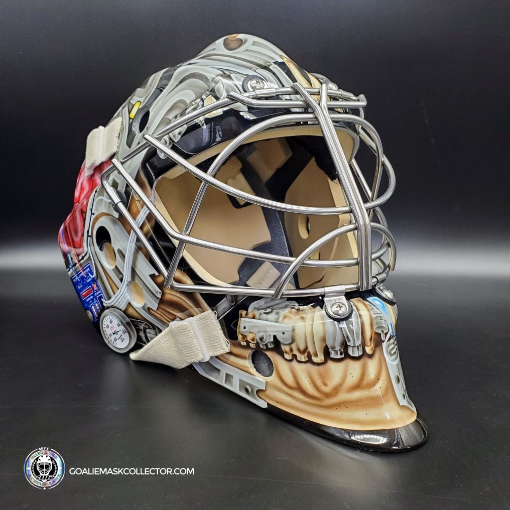 Carey Price Goalie Mask Un-Signed Cyborg Skull 2020 Montreal(Custom Touches)
