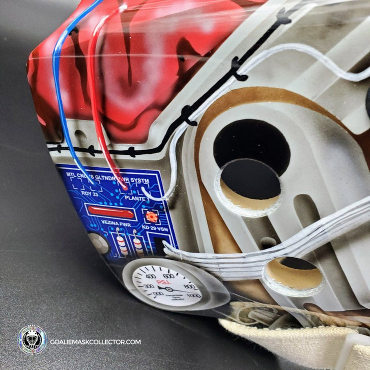 Carey Price Goalie Mask Un-Signed Cyborg Skull 2020 Montreal(Custom Touches)