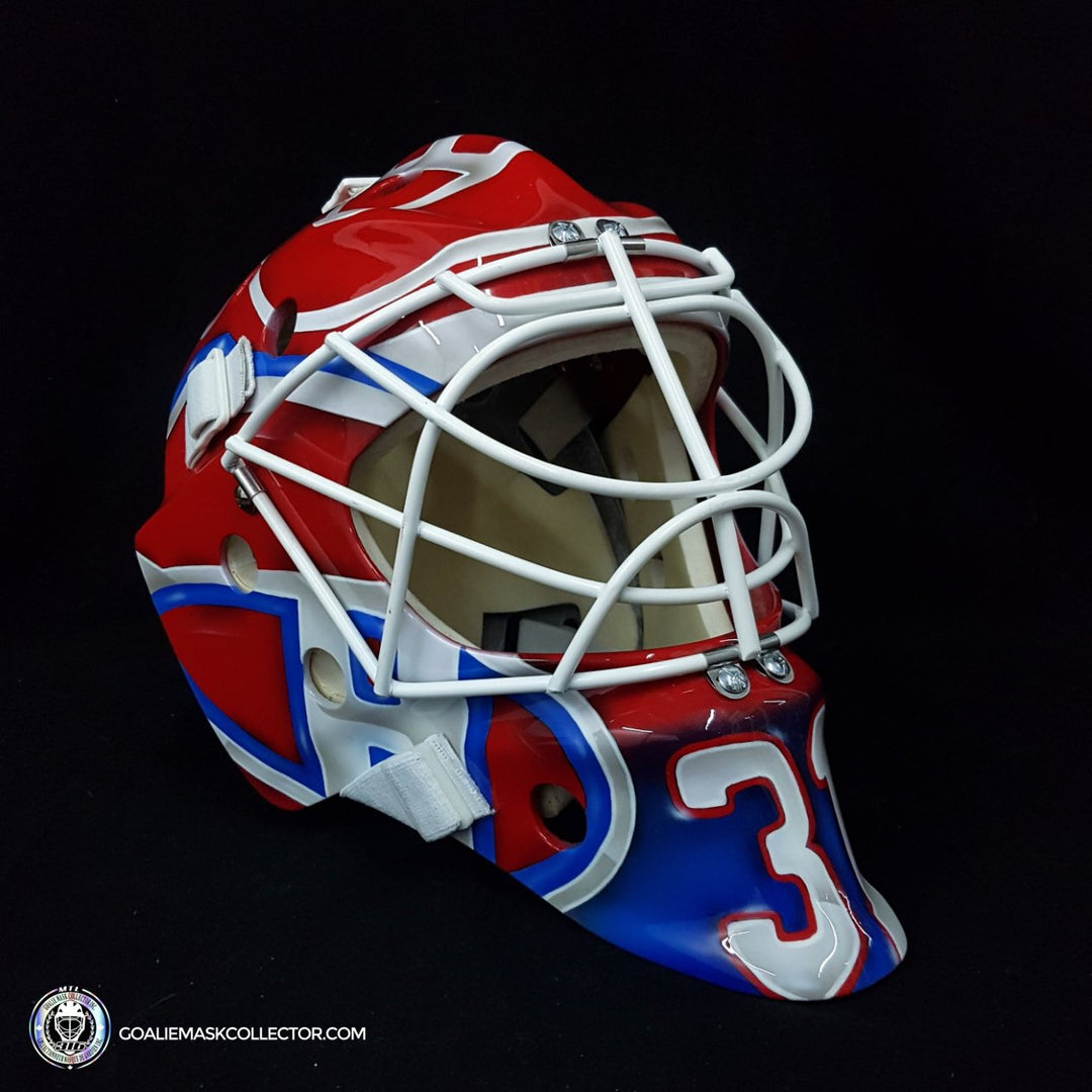Carey Price Unsigned Goalie Mask 2021 Patrick Roy Tribute Montreal V3 Glossy Finish + White Grill