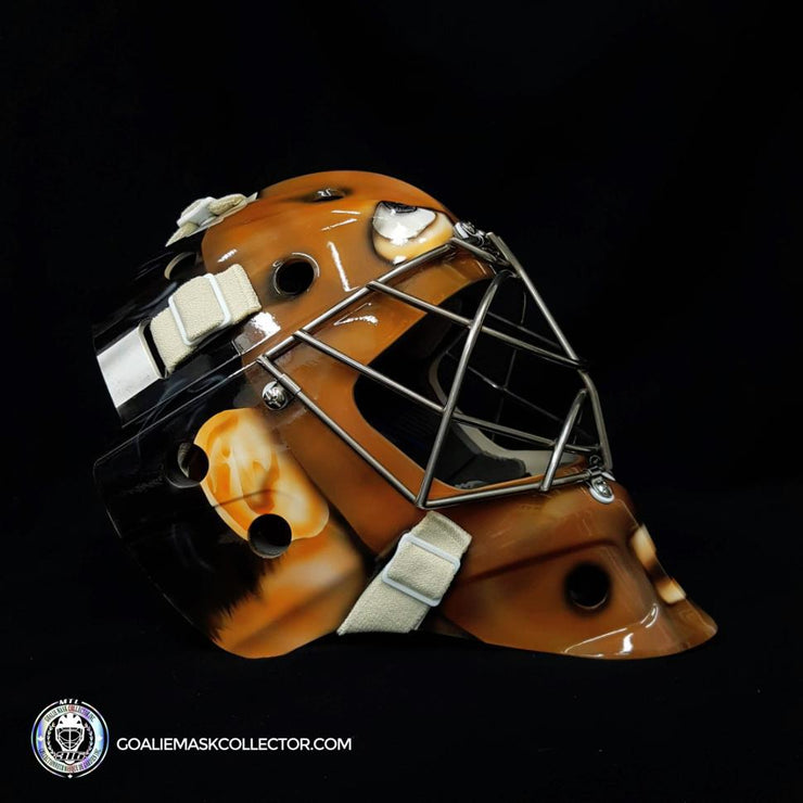 Carey Price Goalie Mask Unsigned 2011 Montreal Heritage Classic Jacques Plante Tribute