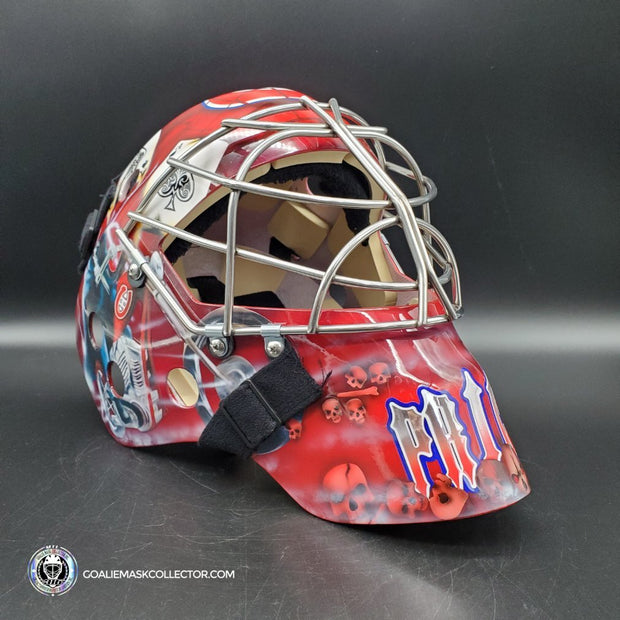 Carey Price Unsigned Goalie Mask Grim Reaper Montreal