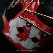 "Redness of Pride" Goalie Mask Signed by Carey Price | Prestige Collection