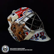 Reservation Sale: Carey Price Signed Goalie Mask Montreal 2010-11 Cowboy White Autographed