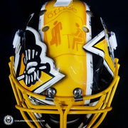 Casey Desmith Unsigned Goalie Mask Pittsburgh "The Office" Tribute
