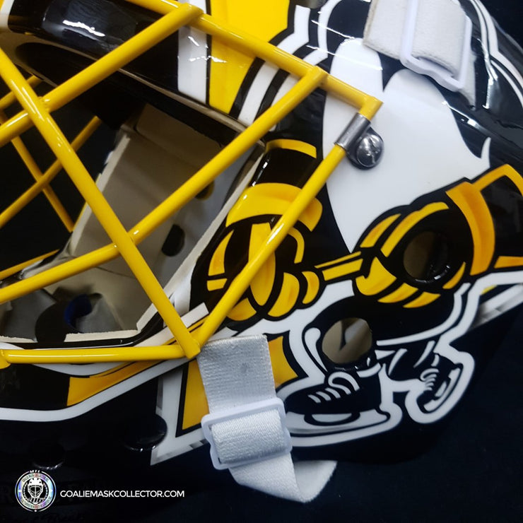 Casey Desmith Unsigned Goalie Mask Pittsburgh "The Office" Tribute