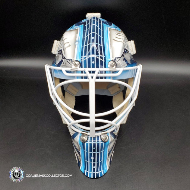 Chris Driedger Unsigned Goalie Mask Seattle Grunge Kurt Cobain & Eddie ...