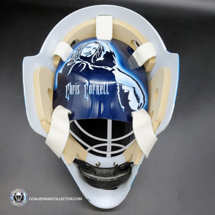 Chris Driedger's new goalie mask is straight fire 🔥 (from