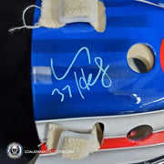Connor Hellebuyck Signed Goalie Mask Winnipeg 2016 Heritage Signature Edition