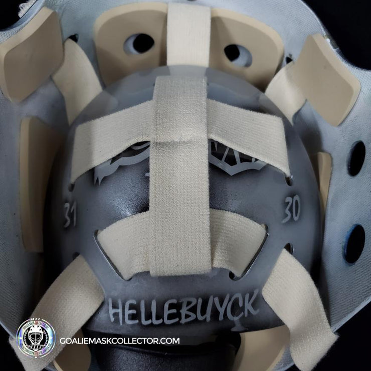 Connor Hellebuyck Silver All Star Year Signature Edition mask Signature Edition
