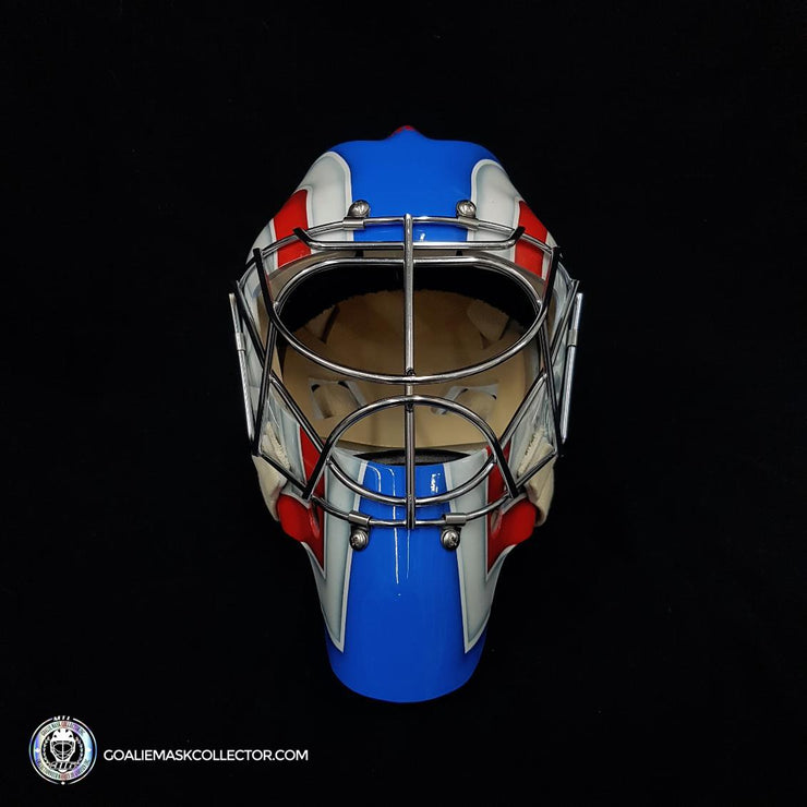 Connor Hellebuyck Unsigned Goalie Mask 2016 Heritage Winnipeg