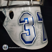 Connor Hellebuyck Goalie Mask Un-Signed Winnipeg