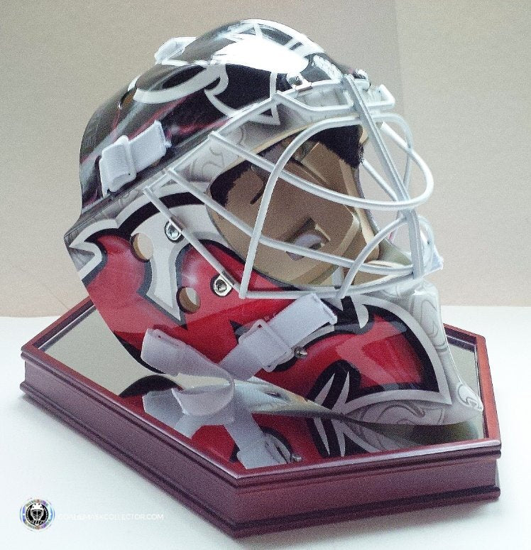 Corey Schneider Unsigned Goalie Mask New Jersey Tribute