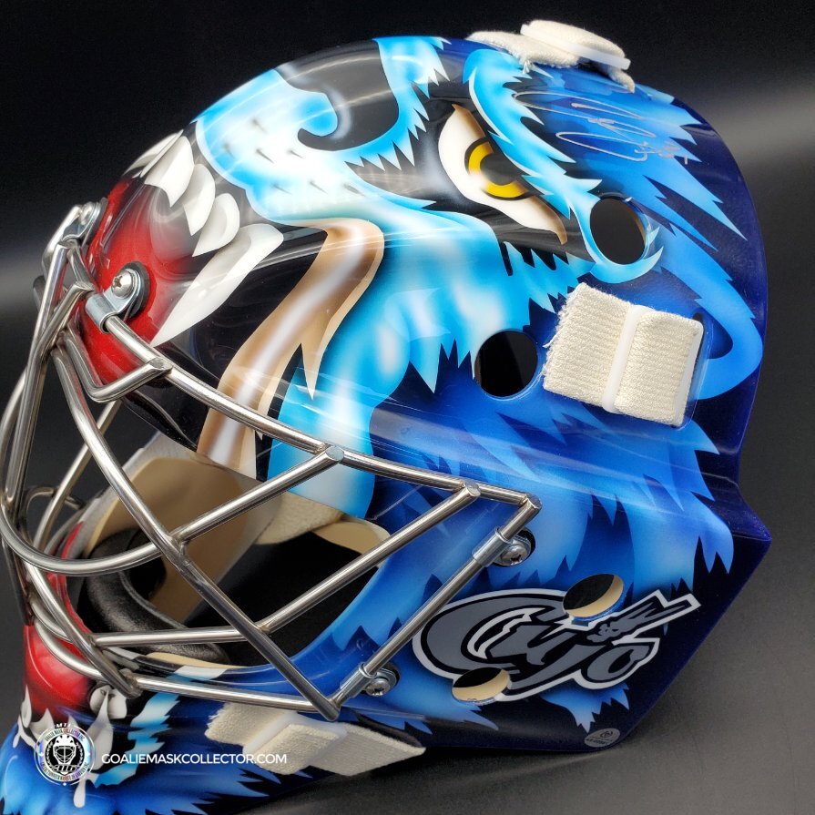 Curtis Joseph CUJO Signed Goalie Mask Toronto LEGACY Signature