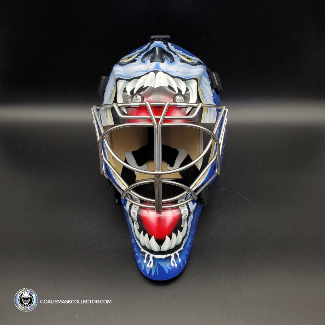 Curtis Joseph Signed Goalie Mask Toronto Classic CUJO Mad Dog