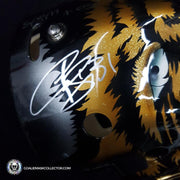 Curtis Cujo Joseph "BLACK & GOLD Edition" Signed Goalie Mask Autographed Signature Edition LE Release of 5