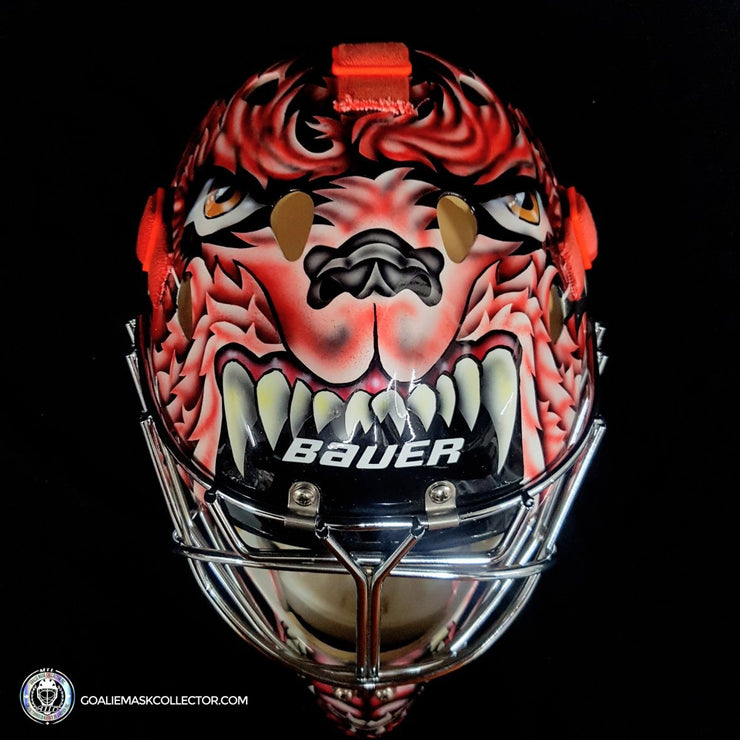 Curtis Joseph Game Issued Goalie Mask Detroit Red Wings Pro's