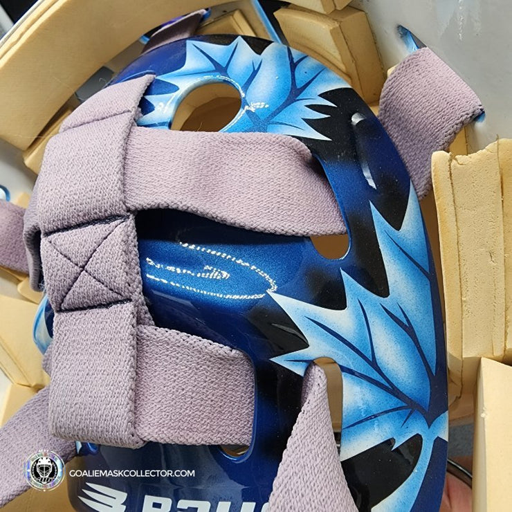 Curtis Joseph Goalie Mask Game Ready 2000 All-Star Game Toronto Bauer Pros Choice Dom Malerba Shell painted by Ron Slater - SOLD