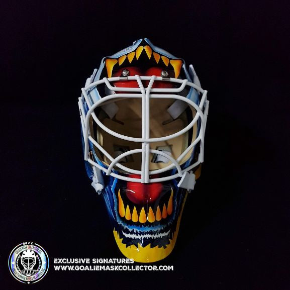 Jordan Binnington Signed Mini Hockey Helmet Goalie Mask PSA DNA Coa Blues