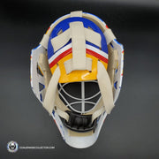 Curtis Joseph PRO "ICE READY" Goalie Mask Frank Cipra Painted St-Louis Blues Eddy Shell -SOLD