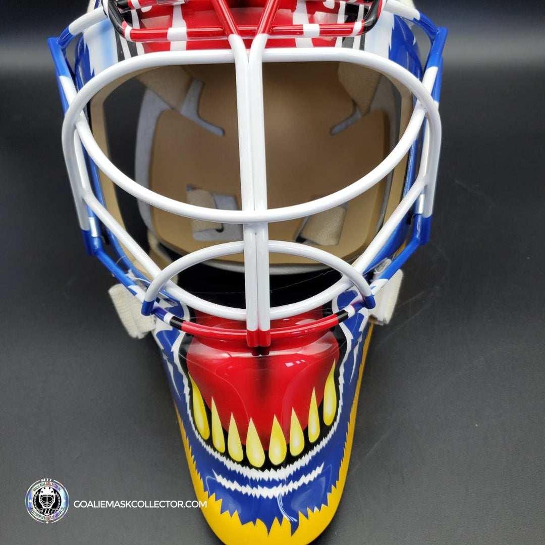 Curtis Joseph CUJO Signed Goalie Mask St. Louis MAD DOG Signature