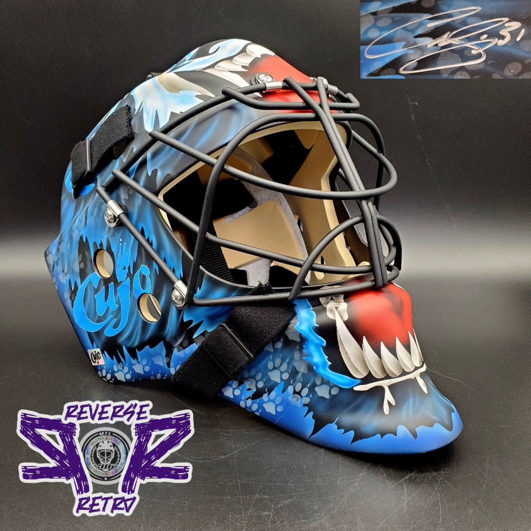 Curtis Joseph Signed Goalie Mask 