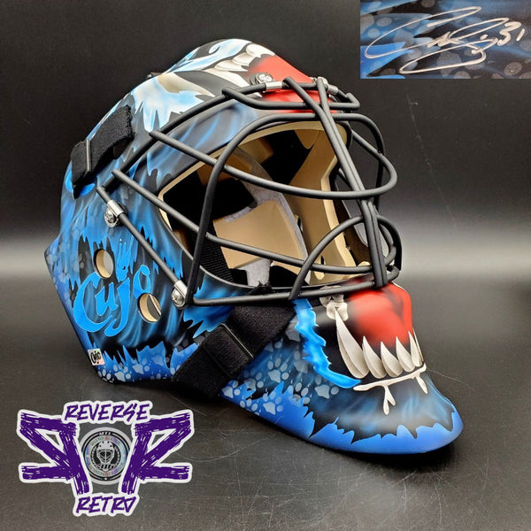SUPER CACAO(NOSAWA論外) Autographed Mask. CurtisJosephTorontoMapleLeafsA