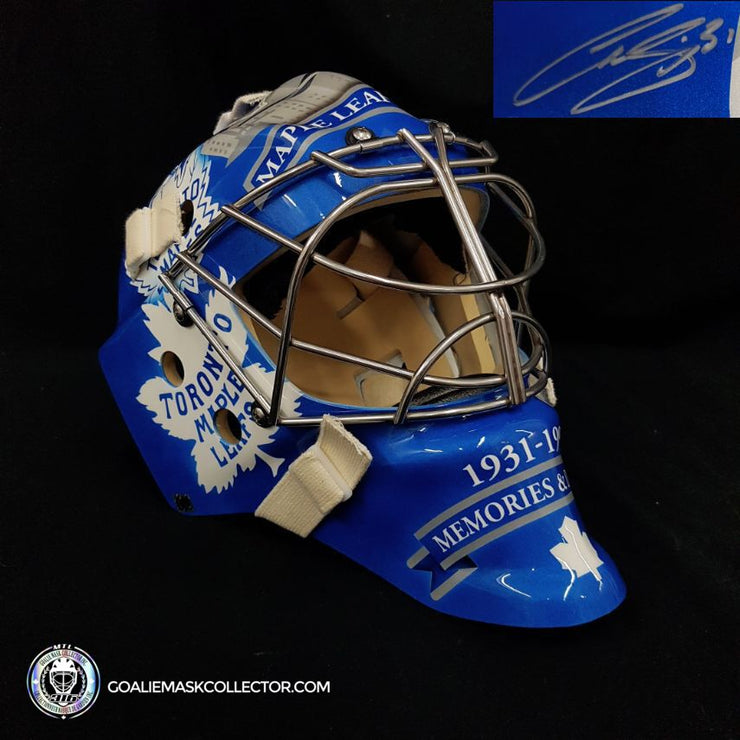 Curtis CUJO Joseph Toronto Maple Leafs Signed & Dated Last Game MLG –  Goalie Mask Collector