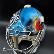 Custom Painted Goalie Mask: Beers London