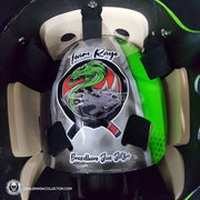 Custom Painted Goalie Mask: Love & Loyalty Tribute