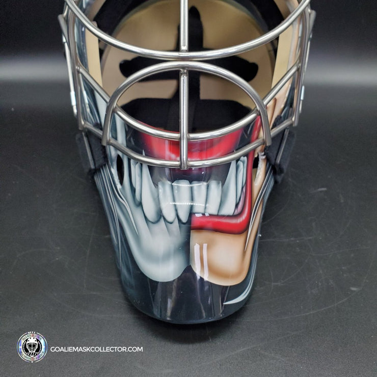 Custom Painted Goalie Mask: Motley Crue Tribute