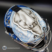 Custom Painted Goalie Mask: RCMP