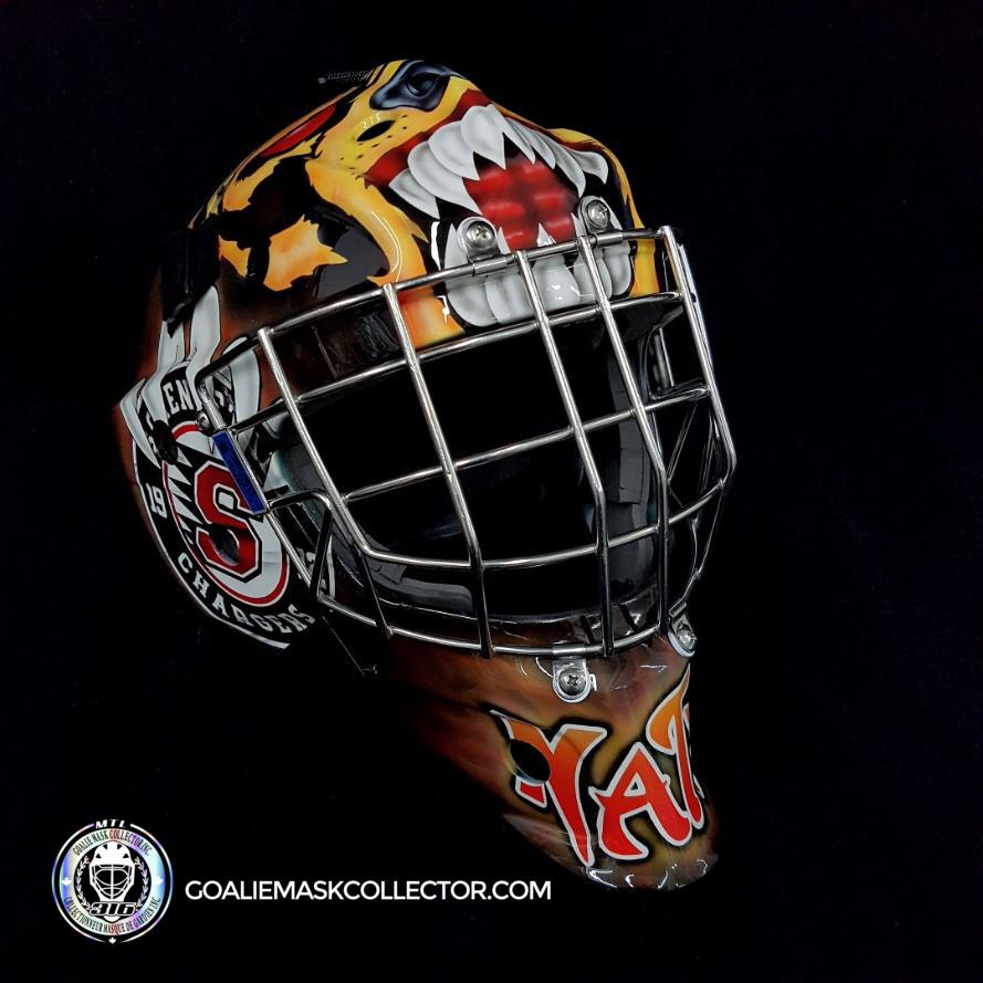 Custom: Tuukka Rask Un-Signed Goalie Mask Junior Boston Tribute Edition - Send in your requests