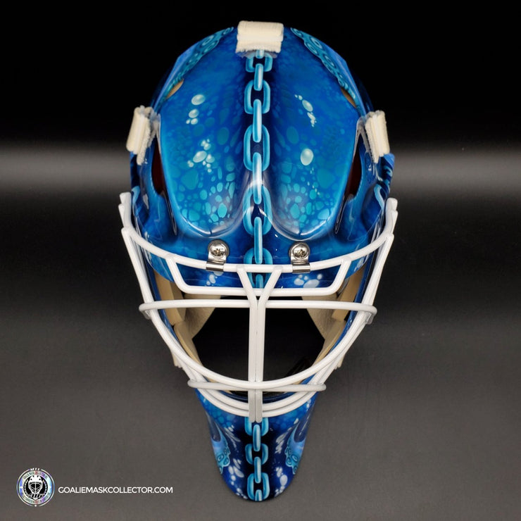 OK, this @seattlekraken concept goalie mask is unreal