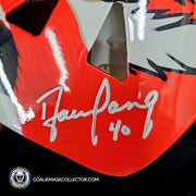 Darren Pang Signed Goalie Mask Autographed Chicago Signature Edition