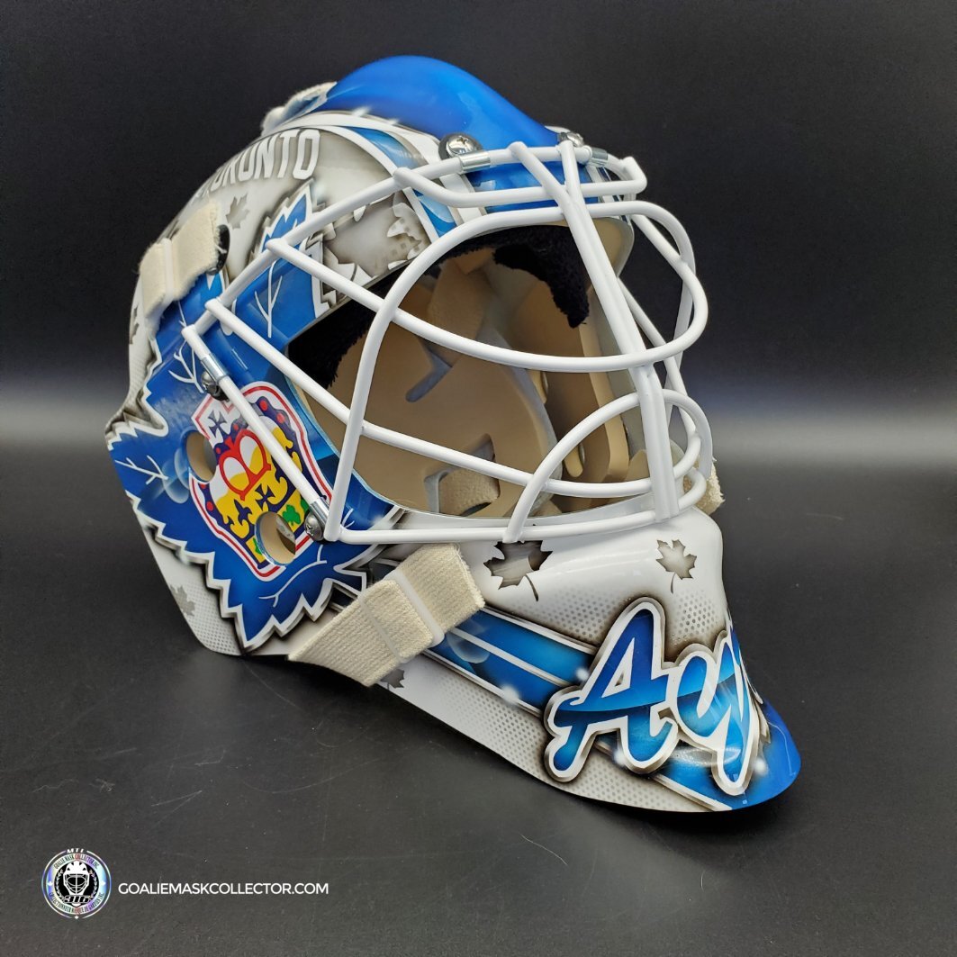 David Ayres Goalie Mask Unsigned Toronto