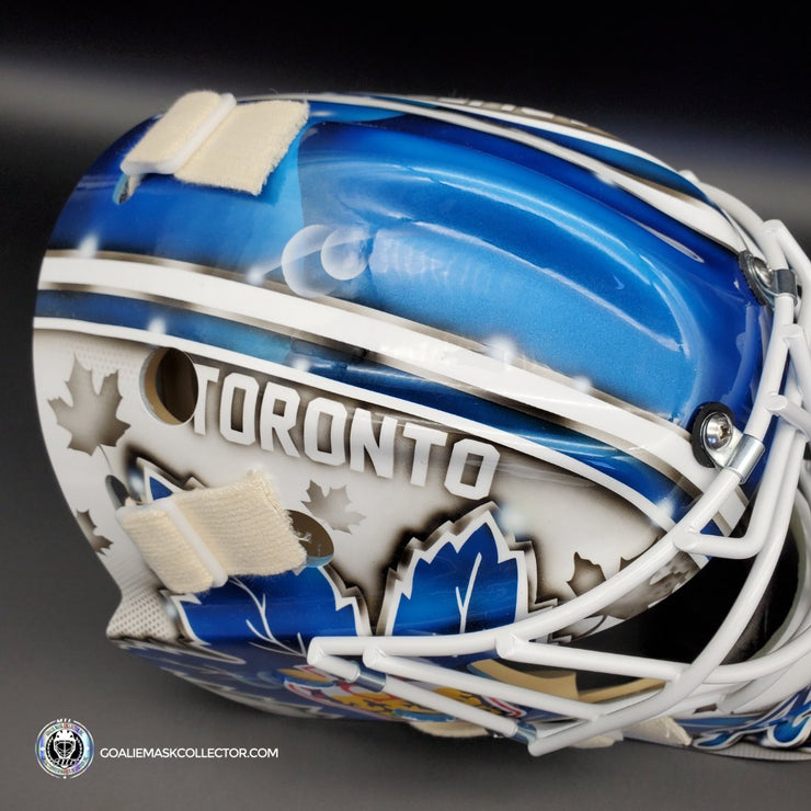 David Ayres Goalie Mask Unsigned Toronto