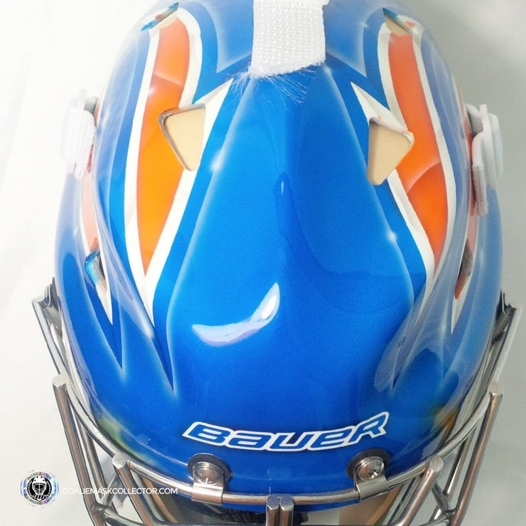 Devan Dubnyk Unsigned Goalie Mask Edmonton Oilers Tribute