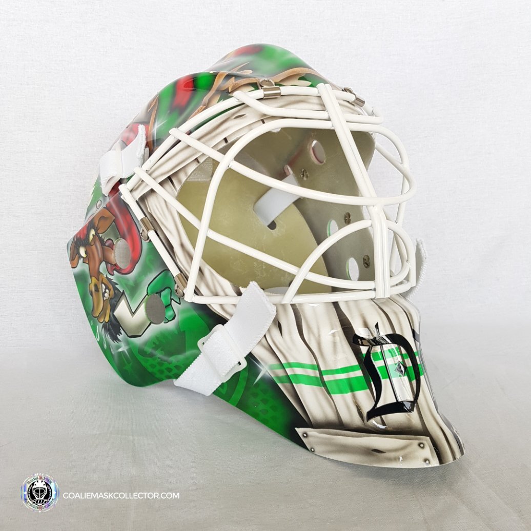 Devan Dubnyk Unsigned Goalie Mask Minnesota Wild Tribute