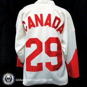 Ken Dryden Signed Jersey 1972 Team Canada Replica AS-02010 - SOLD