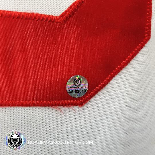 Ken Dryden Signed Jersey 1972 Team Canada Replica AS-02010 - SOLD – Goalie  Mask Collector