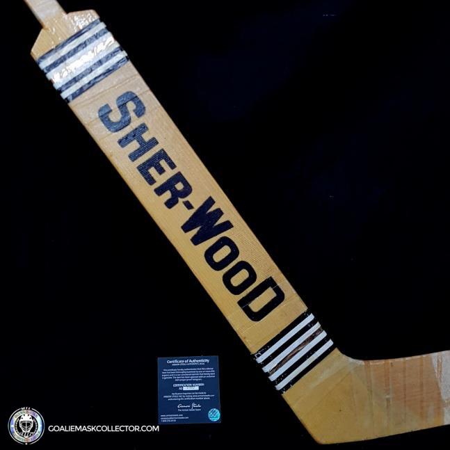 Ken Dryden Sherwood PMP Game Ready Stick Unsigned Montreal Canadiens