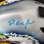 Ed Belfour Signed Goalie Mask Toronto Silver V3 Signature Edition Autographed