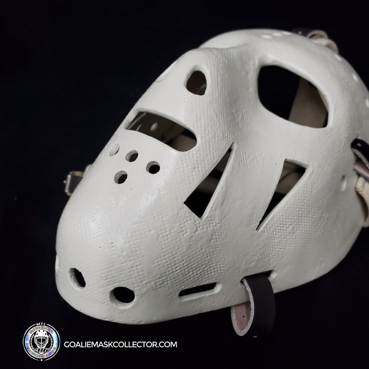 Eddie Ed Giacomin Goalie Mask Unsigned New York Vintage