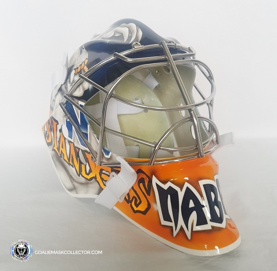 Evgeni Nabokov Unsigned Goalie Mask New York Islanders Tribute