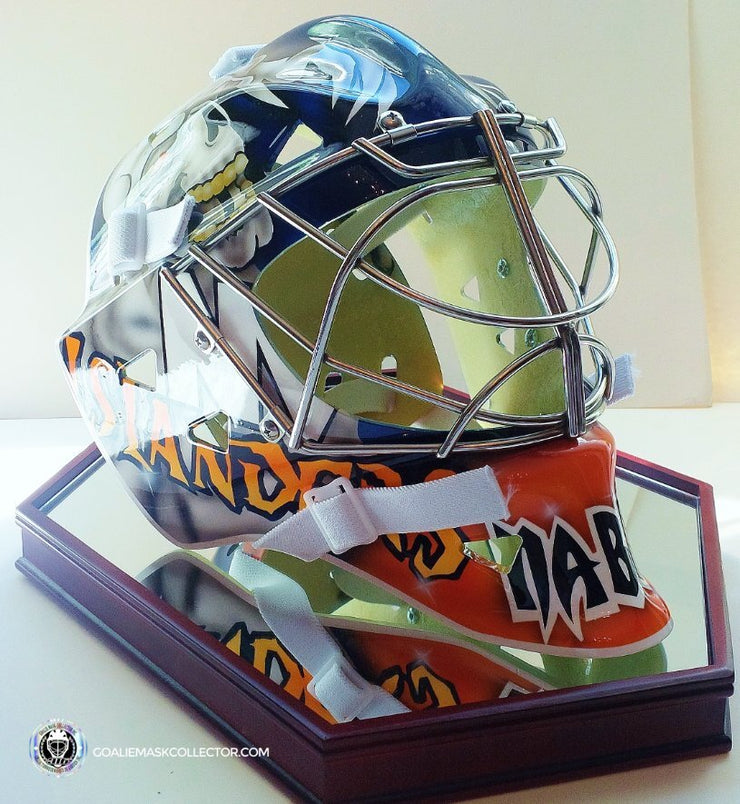 Evgeni Nabokov Unsigned Goalie Mask New York Islanders "2013" Tribute