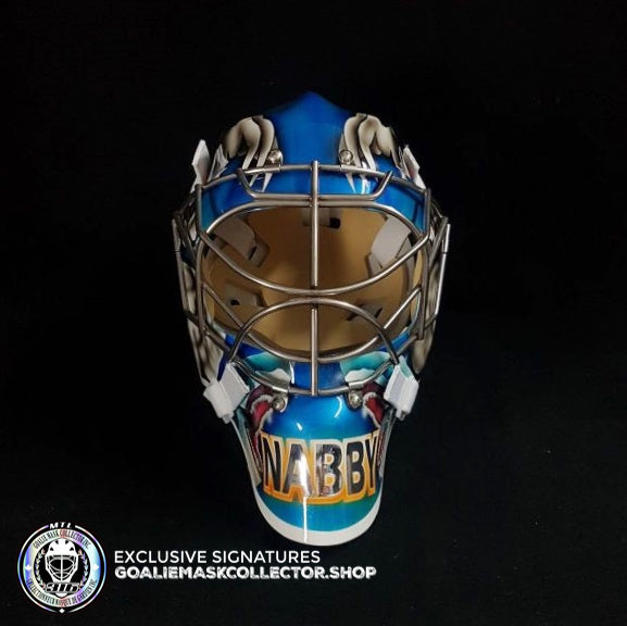 Evgeni Nabokov Signed Goalie Mask San Jose Signature Edition